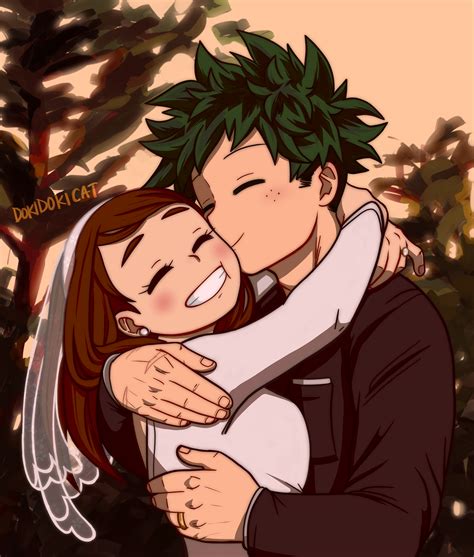 izuku x uraraka manga